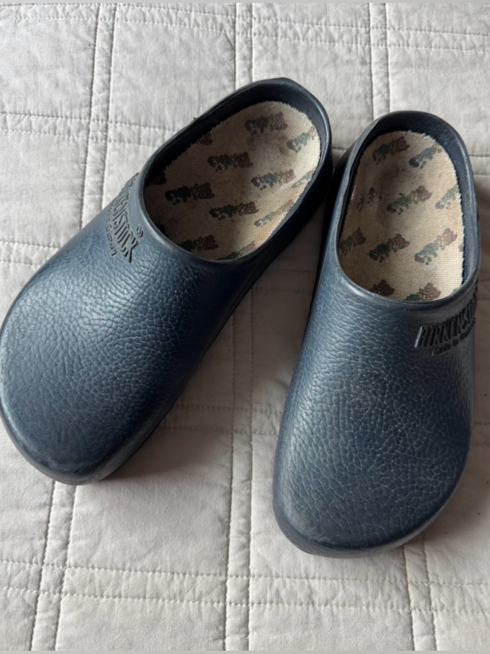 Birkenstock Super Burke Navy Clogs -
